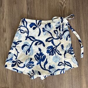 Eridani 100% Linen Skort